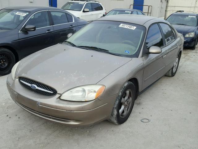 1FAFP55U93A248184 - 2003 FORD TAURUS SES TAN photo 2