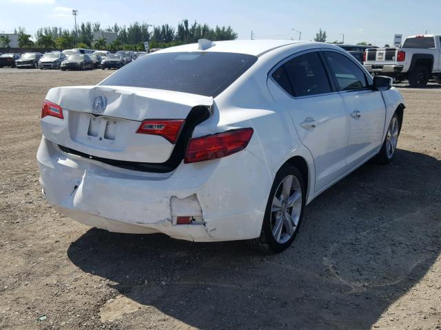 19VDE2E50EE000672 - 2014 ACURA ILX 24 PRE WHITE photo 4