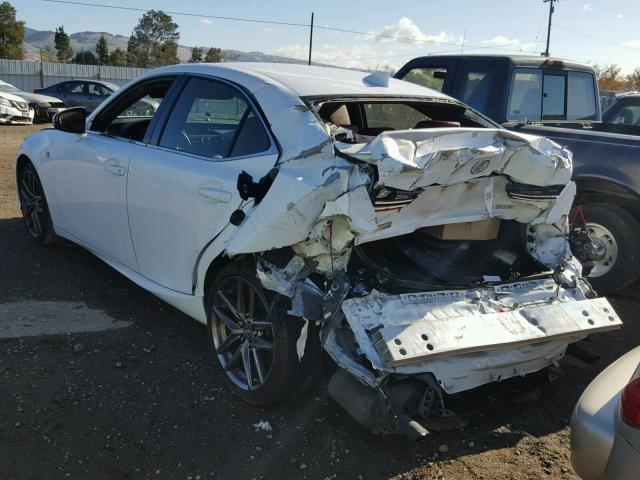 JTHBA1D20G5011499 - 2016 LEXUS IS 200T WHITE photo 3