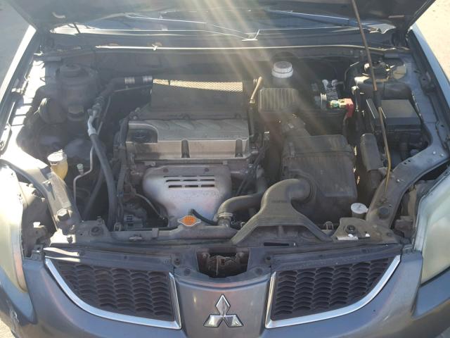 4A3AB36F54E105599 - 2004 MITSUBISHI GALANT ES GRAY photo 7