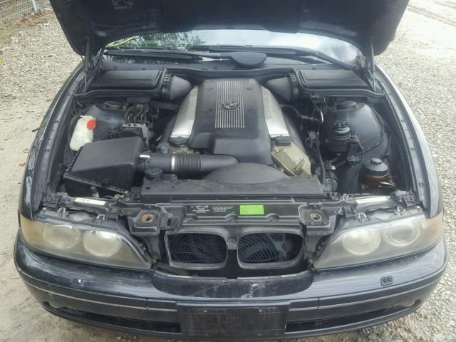 WBADN63461GM73587 - 2001 BMW 540 I AUTO BLACK photo 7