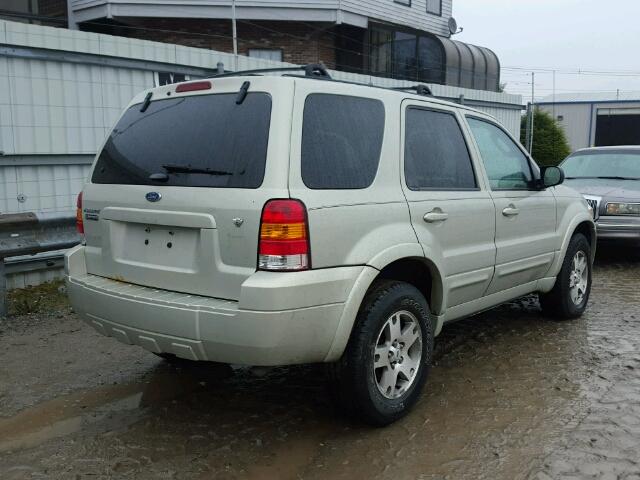 1FMCU94195KD12558 - 2005 FORD ESCAPE LIM CREAM photo 4