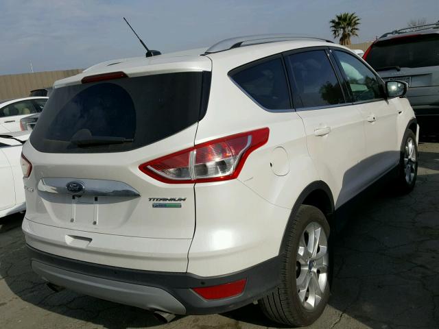 1FMCU0JX4EUE41431 - 2014 FORD ESCAPE TIT WHITE photo 4