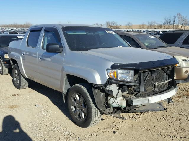 2HJYK16347H547651 - 2007 HONDA RIDGELINE SILVER photo 1