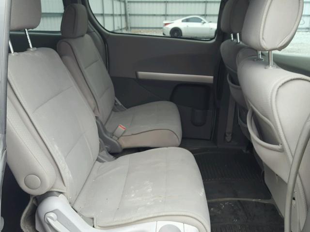 5N1BV28U67N119483 - 2007 NISSAN QUEST S SILVER photo 6