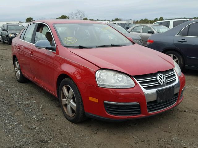 3VWRM71K58M056512 - 2008 VOLKSWAGEN JETTA SE RED photo 1