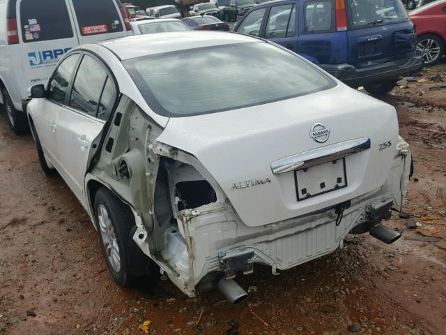 1N4AL2APXAN459498 - 2010 NISSAN ALTIMA BAS WHITE photo 3