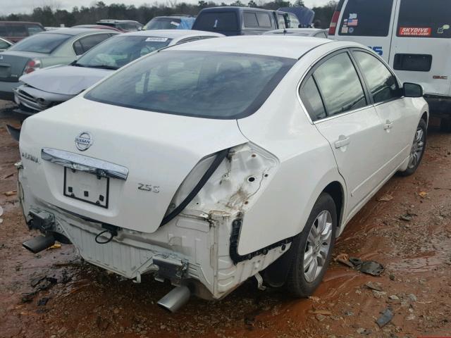 1N4AL2APXAN459498 - 2010 NISSAN ALTIMA BAS WHITE photo 4