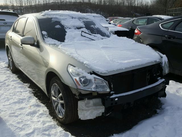 JNKBV61F37M812247 - 2007 INFINITI G35 GRAY photo 1