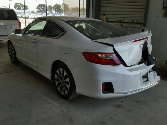 1HGCT1B74FA012757 - 2015 HONDA ACCORD EX WHITE photo 3