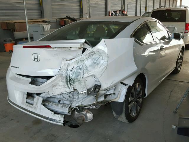 1HGCT1B74FA012757 - 2015 HONDA ACCORD EX WHITE photo 4