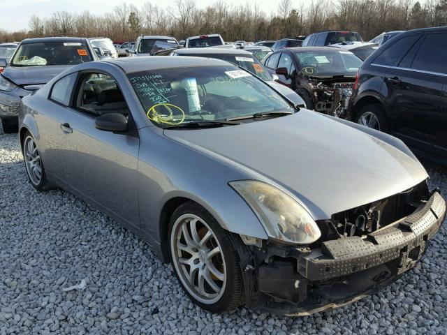 JNKCV54E85M411212 - 2005 INFINITI G35 GRAY photo 1