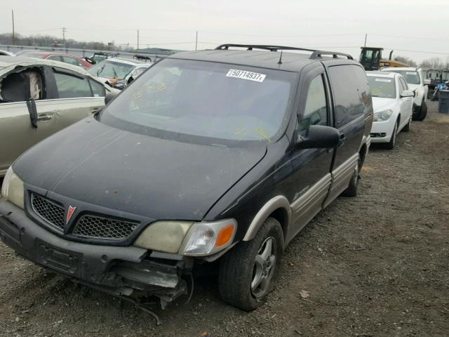 1GMDX03E71D142856 - 2001 PONTIAC MONTANA BLACK photo 2