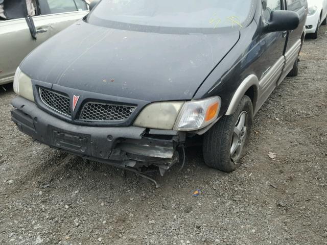 1GMDX03E71D142856 - 2001 PONTIAC MONTANA BLACK photo 9