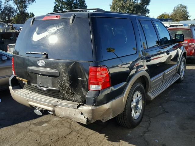 1FMFU17L04LB51604 - 2004 FORD EXPEDITION BLACK photo 4