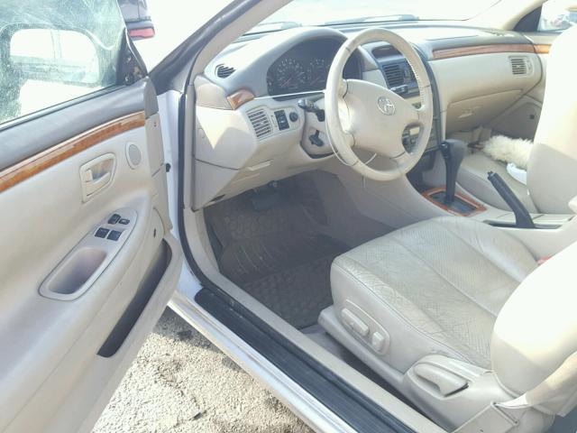 2T1CF28P73C609119 - 2003 TOYOTA CAMRY SOLA WHITE photo 9