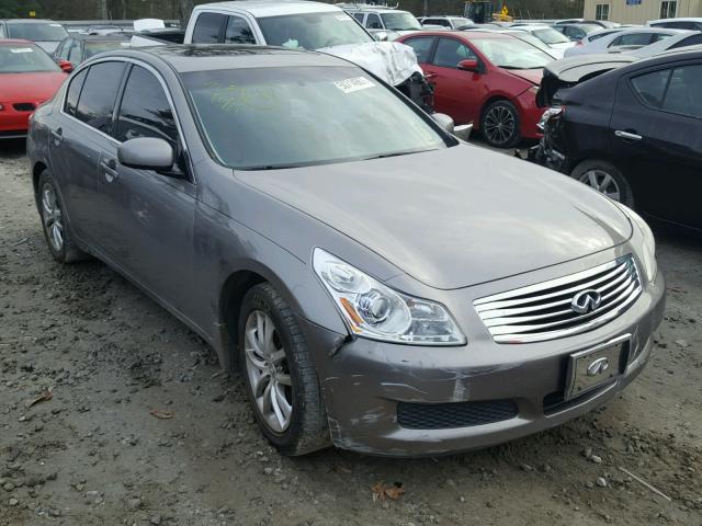 JNKBV61F38M273405 - 2008 INFINITI G35 SILVER photo 1