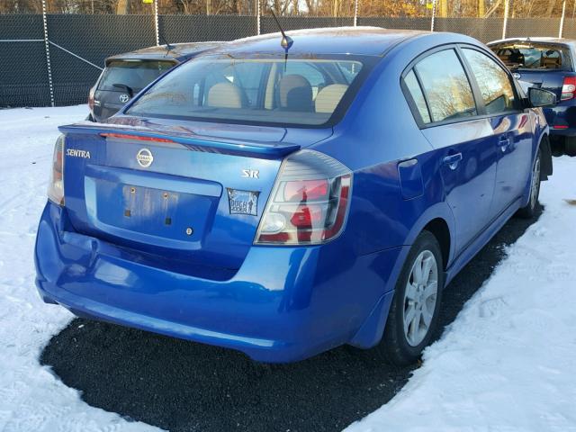 3N1AB6AP3AL654057 - 2010 NISSAN SENTRA 2.0 BLUE photo 4