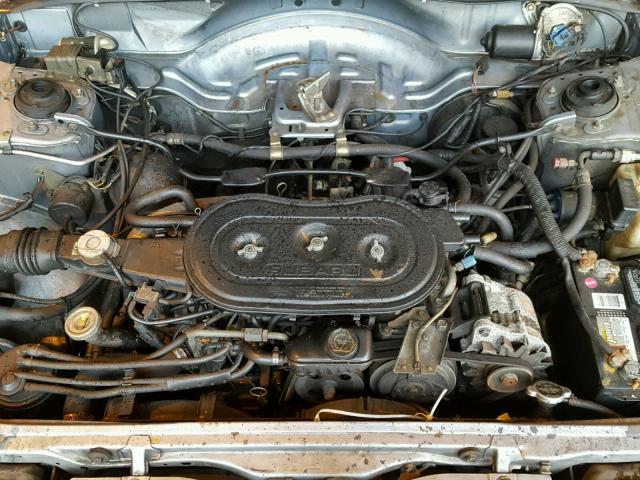 JF2AN53B0HE469377 - 1987 SUBARU GL 4WD BLUE photo 7