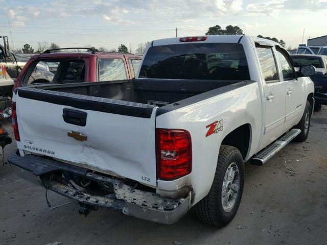 3GCPKTE73DG146779 - 2013 CHEVROLET SILVERADO WHITE photo 4