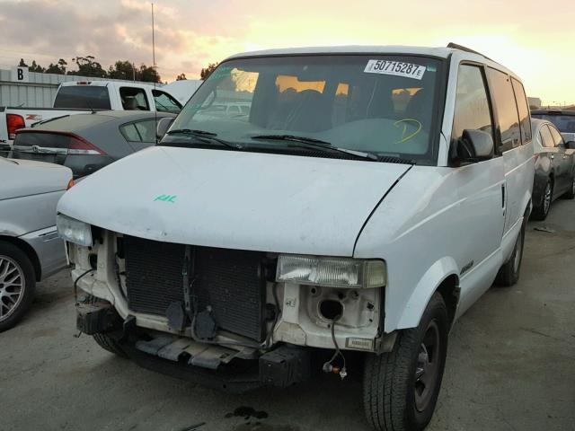 1GNDM19W9VB216466 - 1997 CHEVROLET ASTRO WHITE photo 2