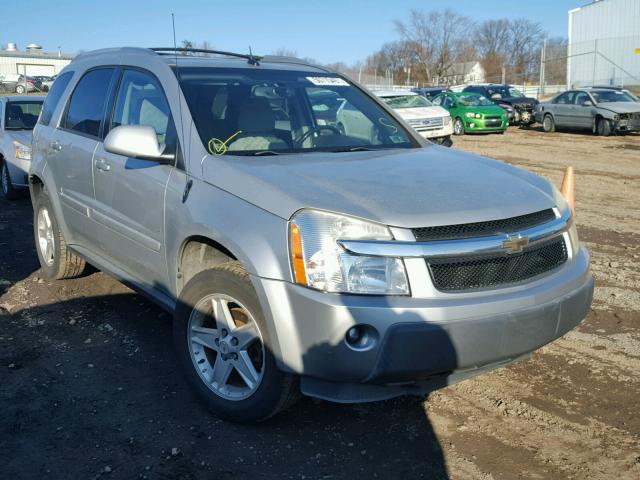 2CNDL63F266019737 - 2006 CHEVROLET EQUINOX LT SILVER photo 1