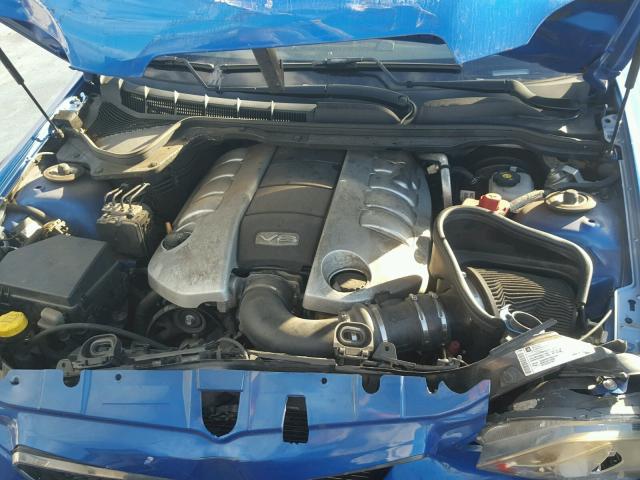 6G2EC57Y49L196713 - 2009 PONTIAC G8 GT BLUE photo 7