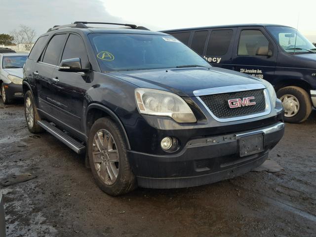 1GKLVNED2AJ211319 - 2010 GMC ACADIA SLT BLACK photo 1