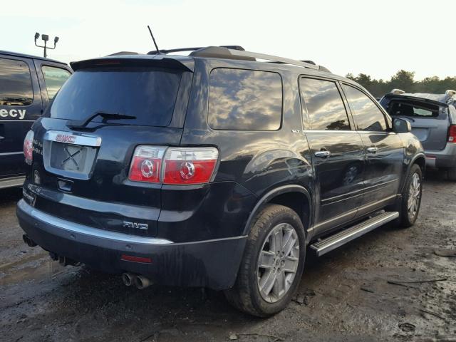 1GKLVNED2AJ211319 - 2010 GMC ACADIA SLT შავი ფოტო 4