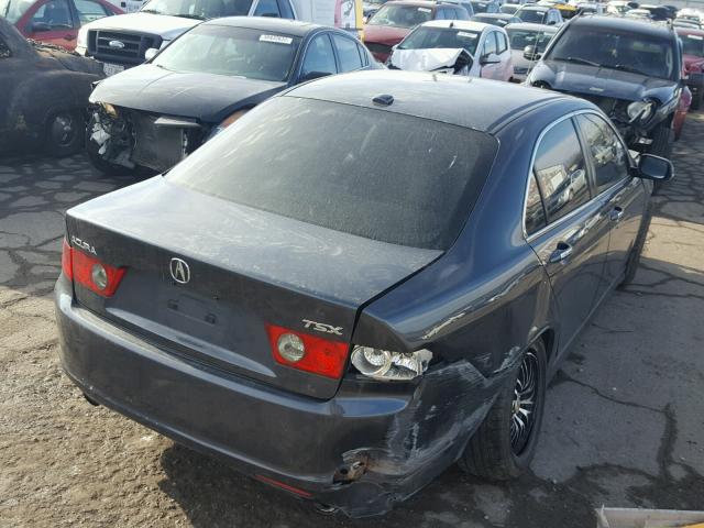 JH4CL96897C001497 - 2007 ACURA TSX GRAY photo 4