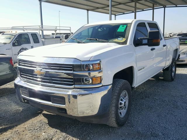 1GC1KUEG7GF164347 - 2016 CHEVROLET SILVERADO WHITE photo 2