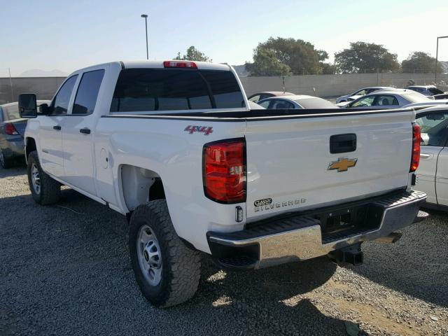 1GC1KUEG7GF164347 - 2016 CHEVROLET SILVERADO WHITE photo 3