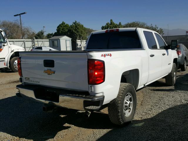 1GC1KUEG7GF164347 - 2016 CHEVROLET SILVERADO WHITE photo 4