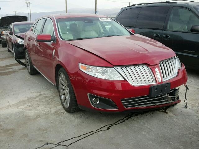 1LNHM94R89G633723 - 2009 LINCOLN MKS BURGUNDY photo 1