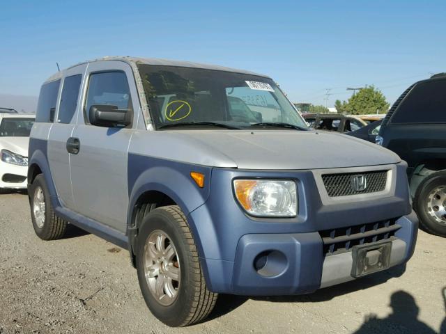 5J6YH17676L004835 - 2006 HONDA ELEMENT EX SILVER photo 1