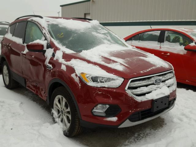 1FMCU9GD0HUD50310 - 2017 FORD ESCAPE SE RED photo 1