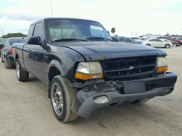 1FTYR14X5YTA03198 - 2000 FORD RANGER SUP BLACK photo 1