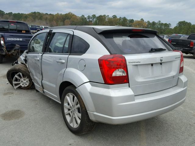 1B3CB5HA8BD152879 - 2011 DODGE CALIBER HE SILVER photo 3