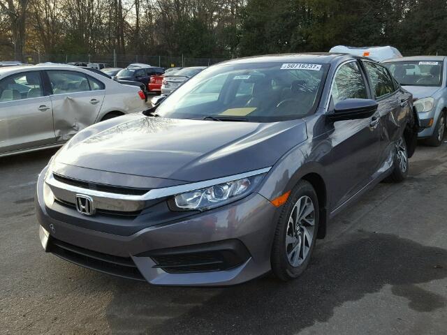 19XFC2F76HE040748 - 2017 HONDA CIVIC EX Grafit fotoğraf 2