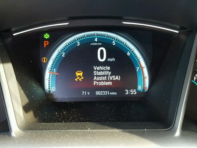 19XFC2F76HE040748 - 2017 HONDA CIVIC EX Grafit fotoğraf 8