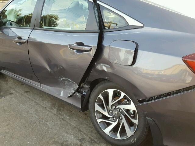 19XFC2F76HE040748 - 2017 HONDA CIVIC EX Grafit fotoğraf 9