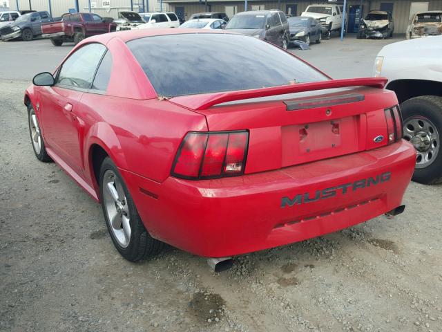 1FAFP4048XF188201 - 1999 FORD MUSTANG RED photo 3