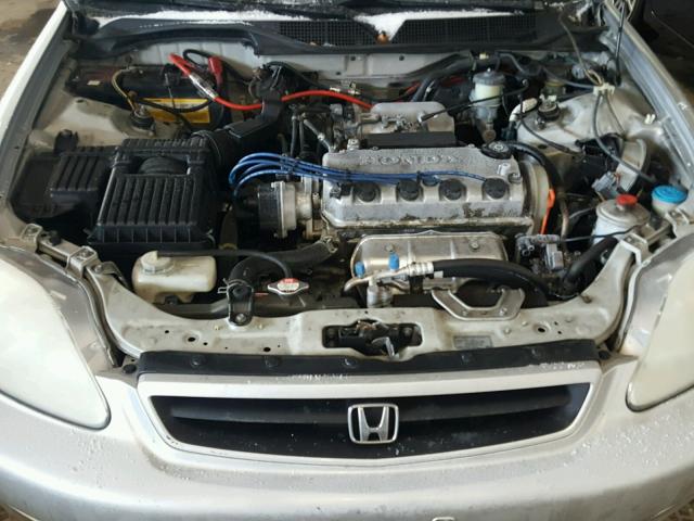1HGEJ8145YL096660 - 2000 HONDA CIVIC EX ვერცხლისფერი ფოტო 7
