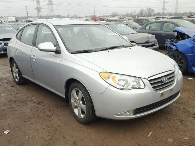 KMHDU46D19U800444 - 2009 HYUNDAI ELANTRA GL SILVER photo 1