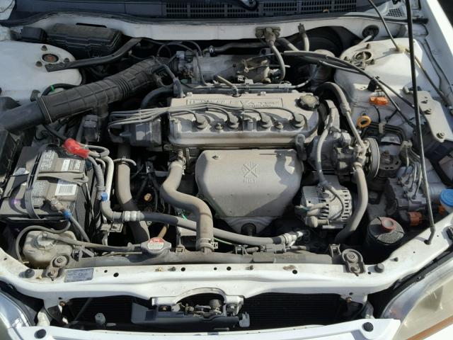 1HGCG66872A069775 - 2002 HONDA ACCORD EX WHITE photo 7