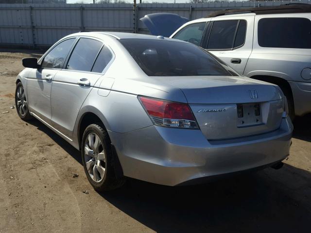 1HGCP26828A072083 - 2008 HONDA ACCORD EXL SILVER photo 3