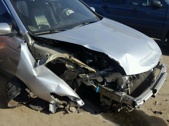 1HGCP26828A072083 - 2008 HONDA ACCORD EXL SILVER photo 9