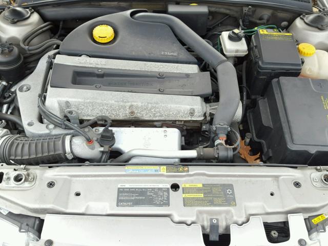 YS3EH49G643014133 - 2004 SAAB 9-5 AERO GRAY photo 7