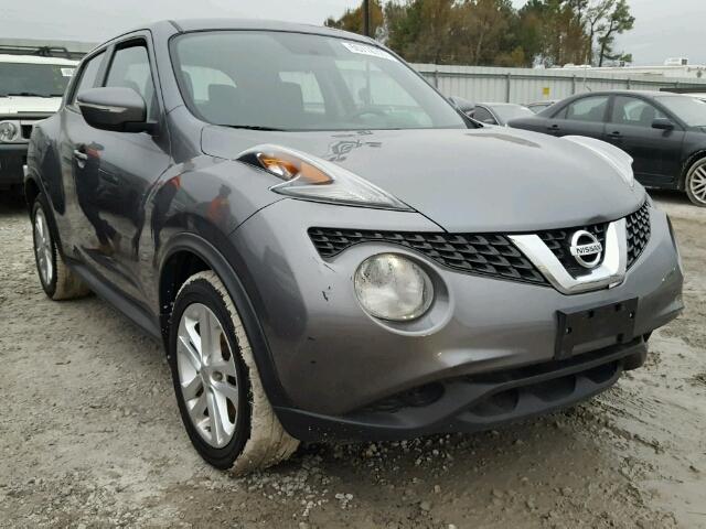 JN8AF5MR3FT503669 - 2015 NISSAN JUKE S GRAY photo 1