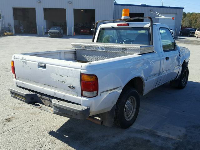 1FTYR10C9WUB76412 - 1998 FORD RANGER WHITE photo 4